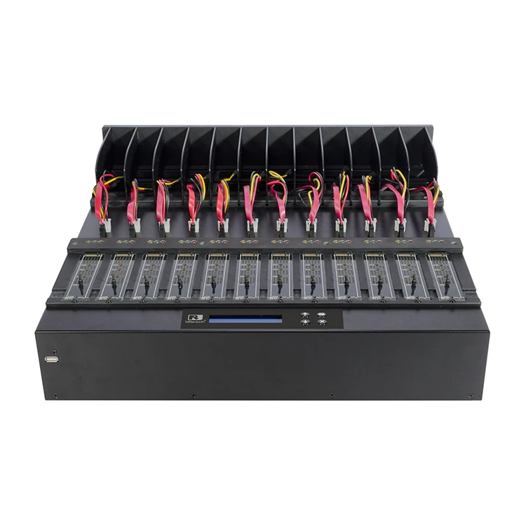 High Speed - SATA M.2 Dual Interfaces 1 to 11 M.2 NVMe SSD Duplicator