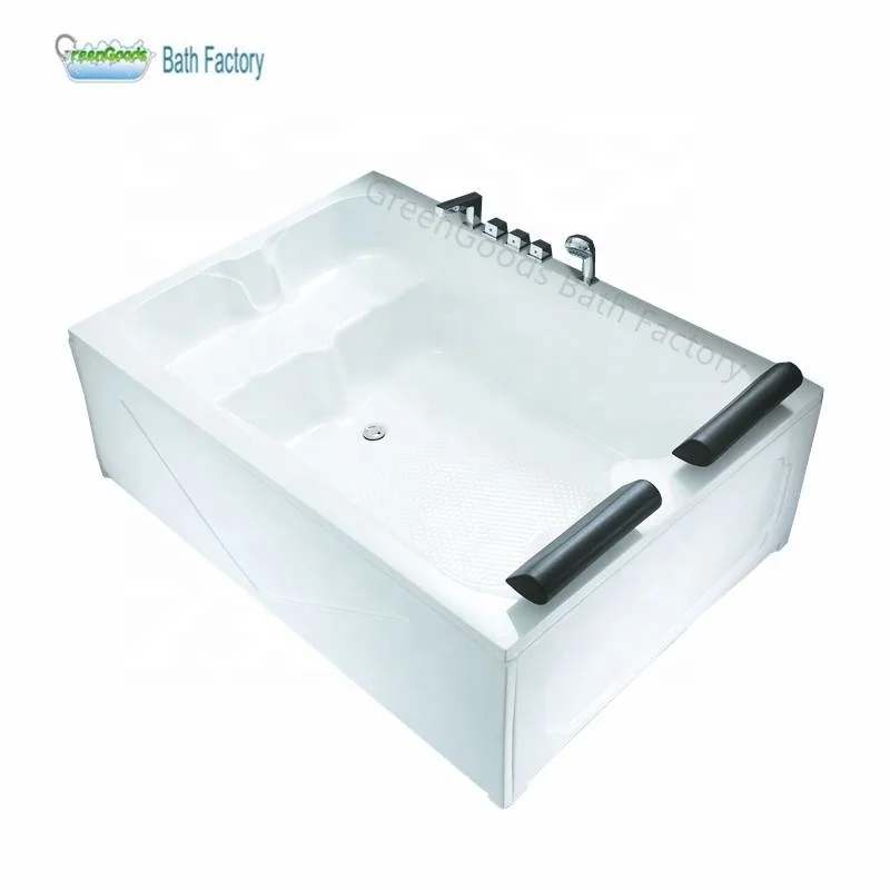 GreenGoods Sanitary Ware 2 Persons Double Bath Tub with Skirt Extra Large Bathtubs Suppliers