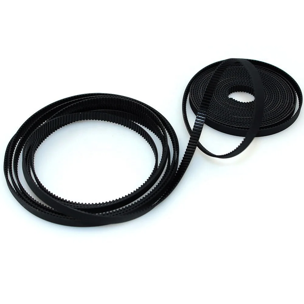 
GT2-6mm GT2-10mm open timing belt GT2 belt Rubber Aramid Fiber cut to length for 3D printer 