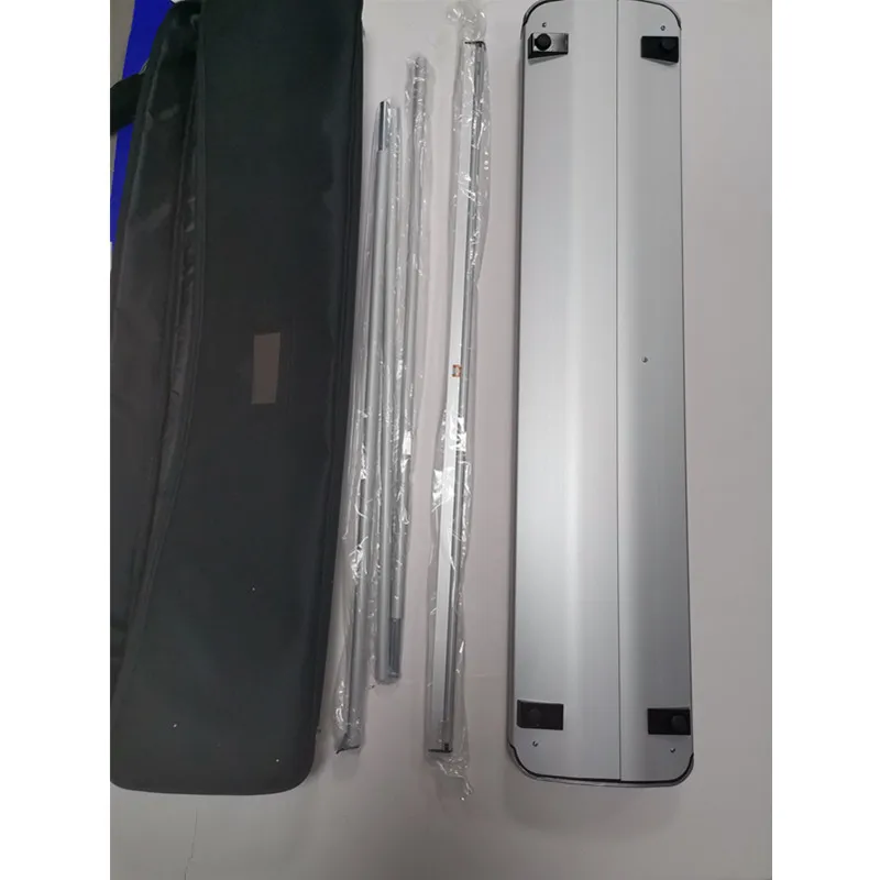 Luxury Wide base  roll up banner printing aluminum banner stand printing push up banner