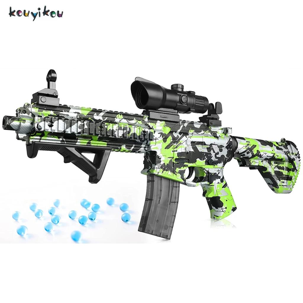 2023 Toy Airsoft Splat Gel Ball Gun Blaster Pistol Electric Rifle Outdoor Toy AK47 MP5 M416 Water Bead Splat Gun For Boys Kids
