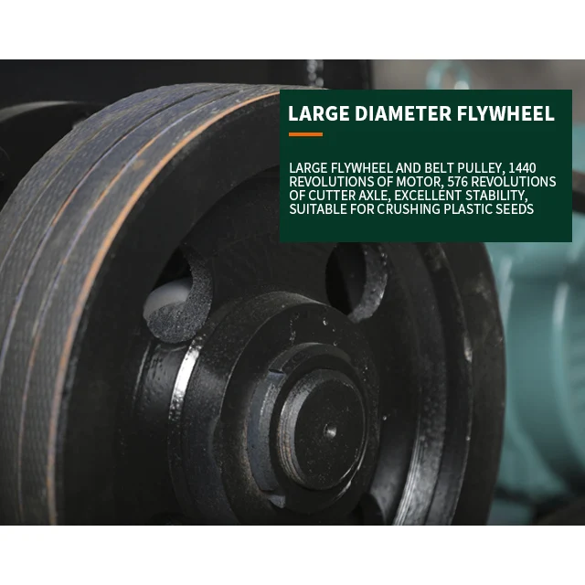 Plastic Film Shredder Flat Knife Mineral Water Bottle Crusher Plastic Crusher