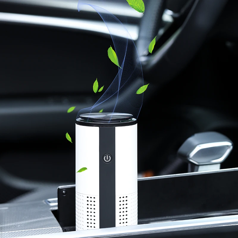 Car Air Purifier USB Electric Air Freshener  Mini Air Purifier HEPA Vehicle Negative Ion Germicidal Filter for Home