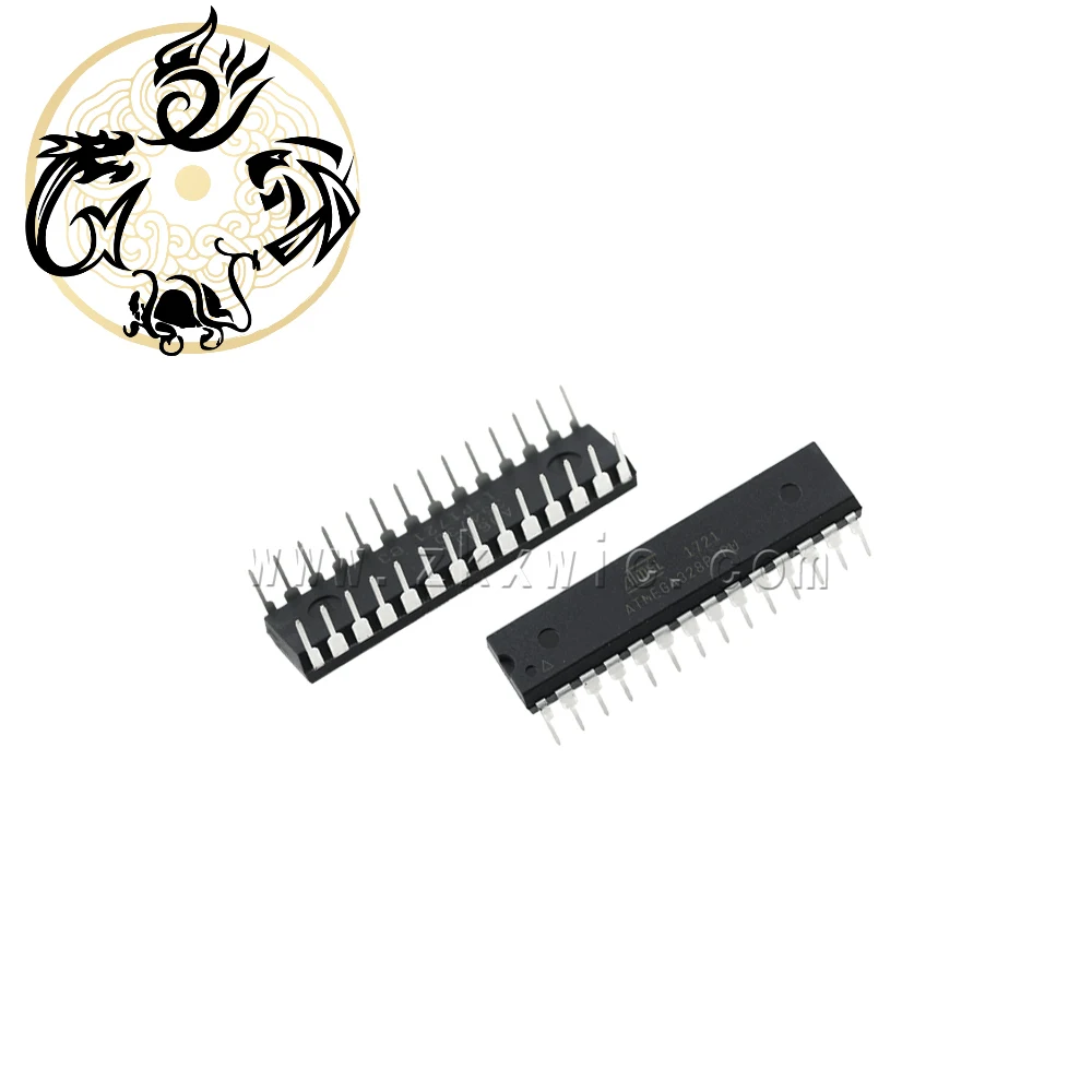New Original Guaranteed Quality DIP-28 ATMEGA328P PU ATMEGA328P-PU Electronic Components IC BOM Chips