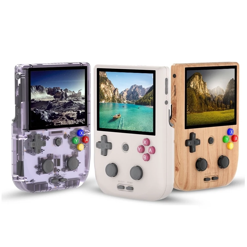 Good ANBERNIC RG405V 4+128G 7000+ Games Handheld Game Console 4-Inch IPS Screen Android 12 System T618 64-Bit Game Player