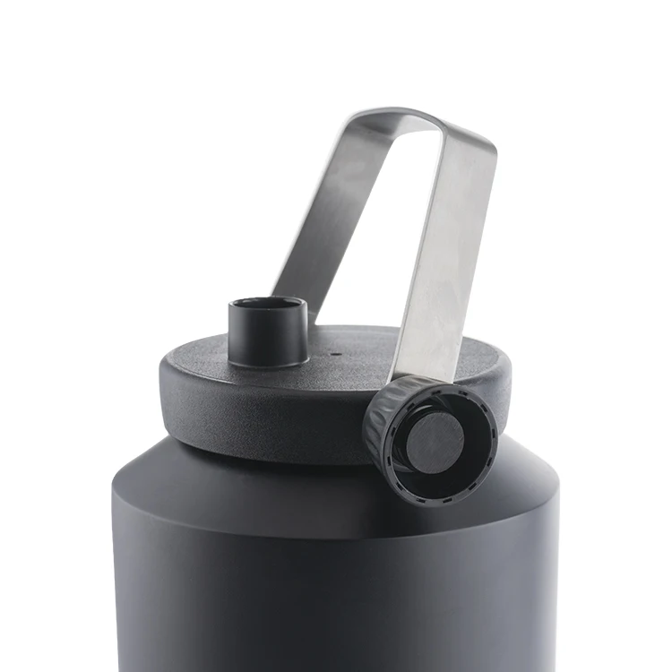 Stainless Steel 1 Gallon BPA Free Water Bottle Wholesale 128 oz insulated Growler Jug With Handle Lid