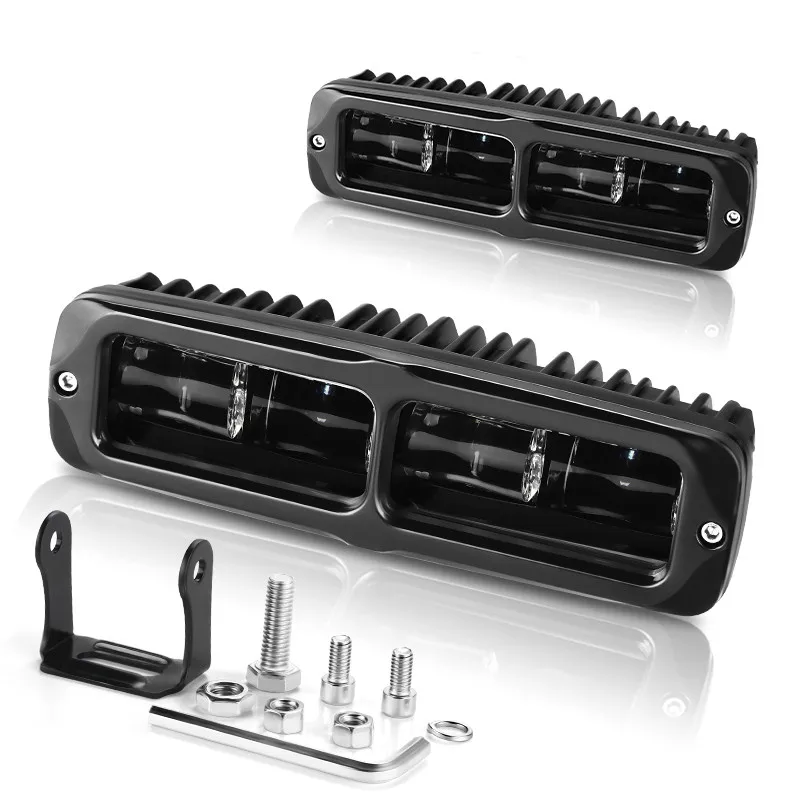 6 Inch 6D 20W LED Work Light Beam 6000K White 12V24V Car Light Motorcycle ATV UTV