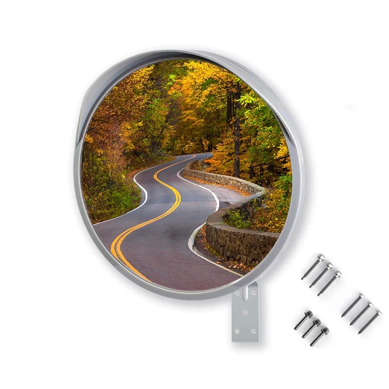 circular convex mirror 230 degree convex car rear view mirror cutting convex glass for car side mirror