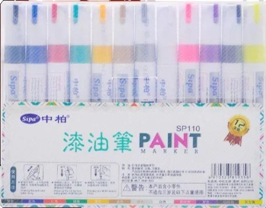 drying extra fine nibs dry-erase dry wall glass permanent paint marker write on any glassware paint set