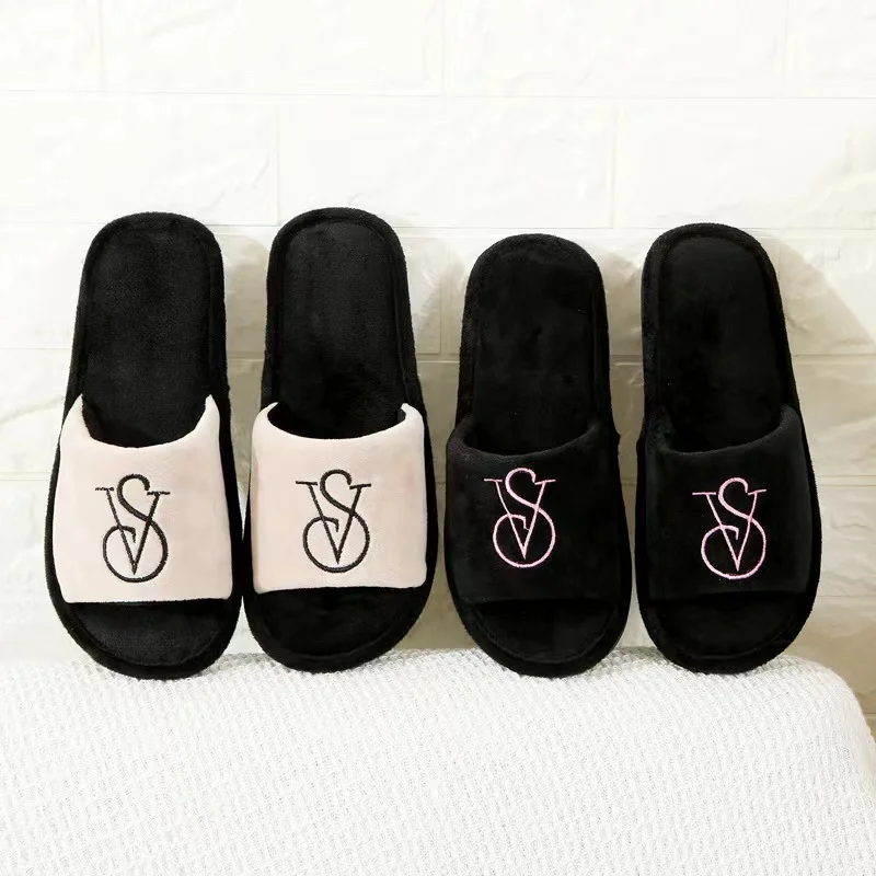 New Hot Cotton Home Slippers Winter Indoor Thermal Charming Women Shoes High Quality Flat Sandals Wholesale