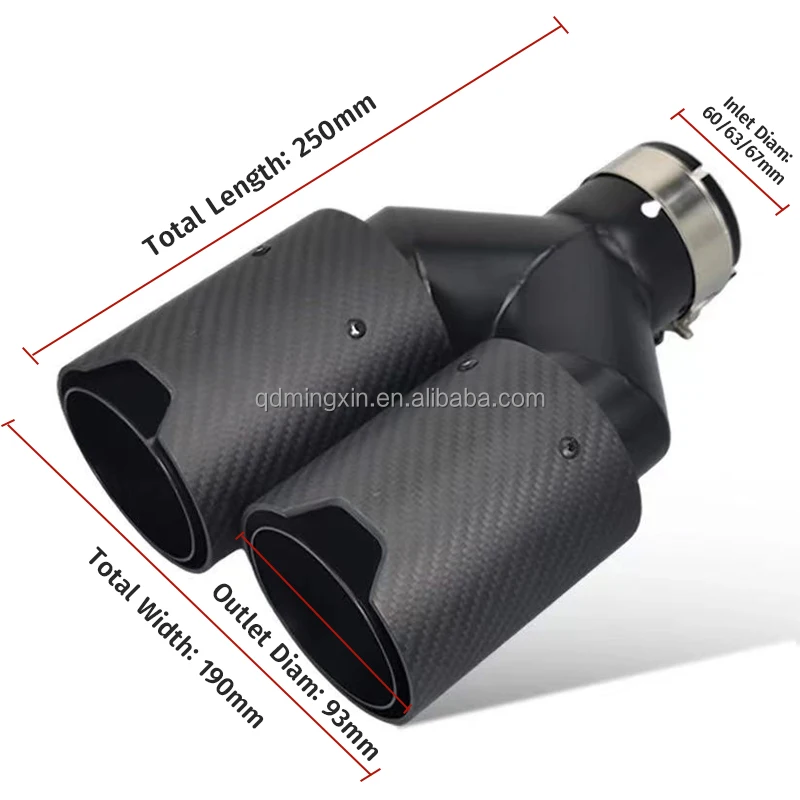 Top Quality Exhaust Muffler Pipe M Performance with Competitive Price For Exhaust System