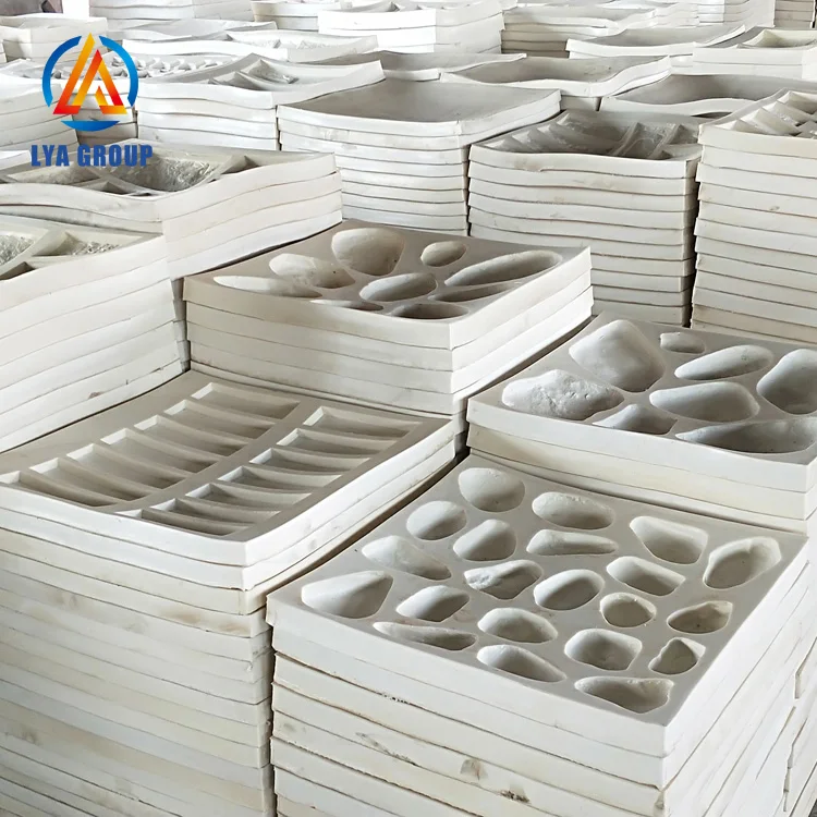 White Quartzite Marble Stacker Grey Quartz Wall Cladding Pu Artificial Veneer Culture Stone