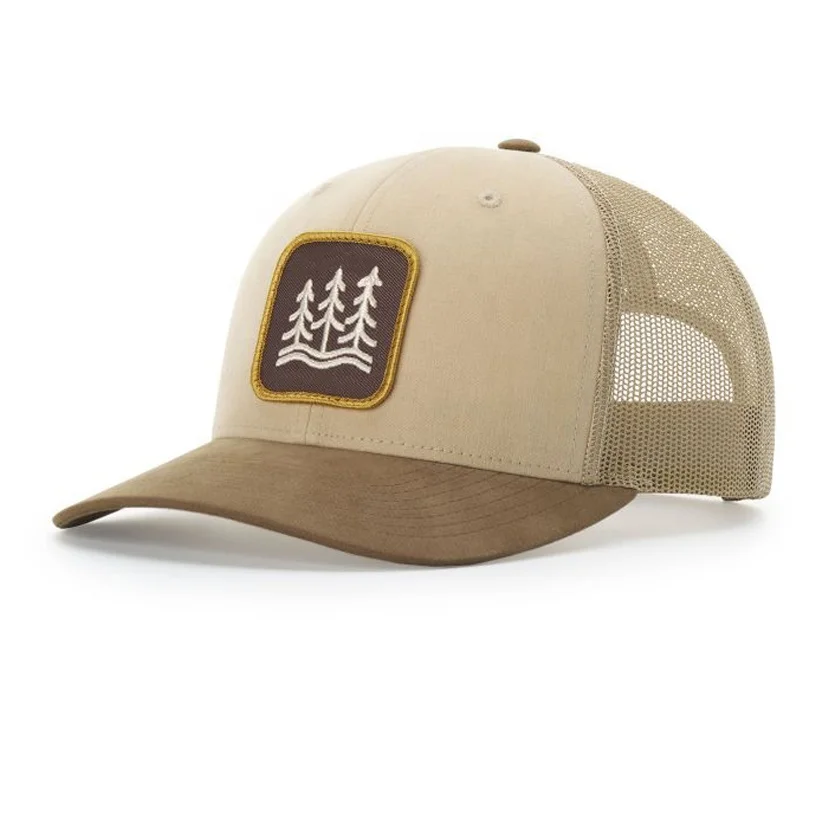 OEM Custom 6 Panel Pre Curved Brim Mesh Snap Back Sports Hats,Wholesale 112 Truck Gorras, patch logo Trucker Cap