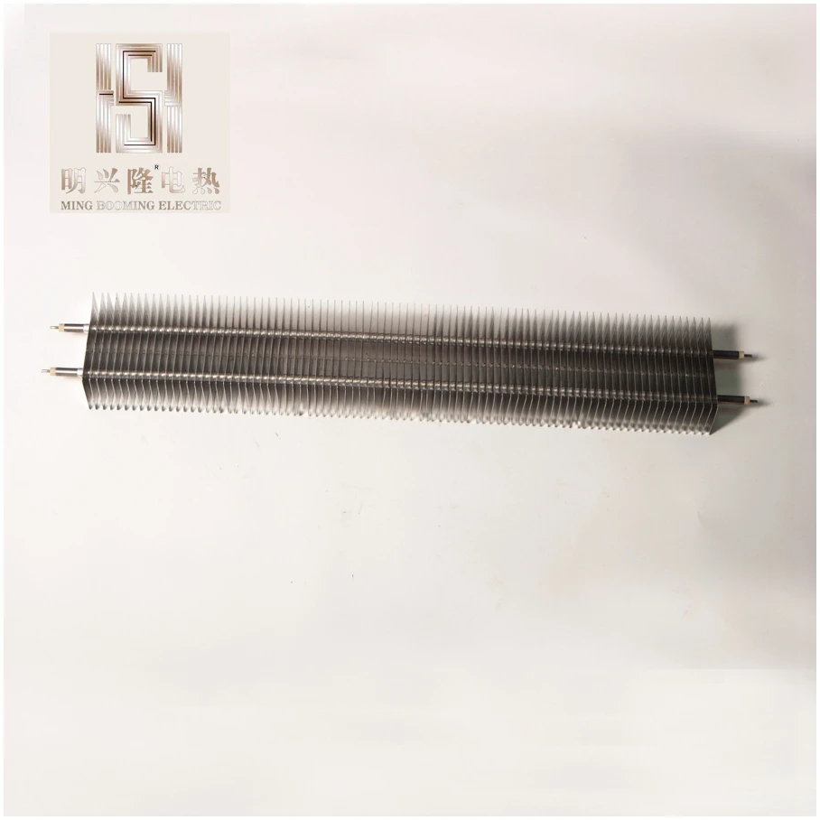 Strip Stainless Steel Heater With Fins Insulation Aluminum Fin Tubular Heating Element