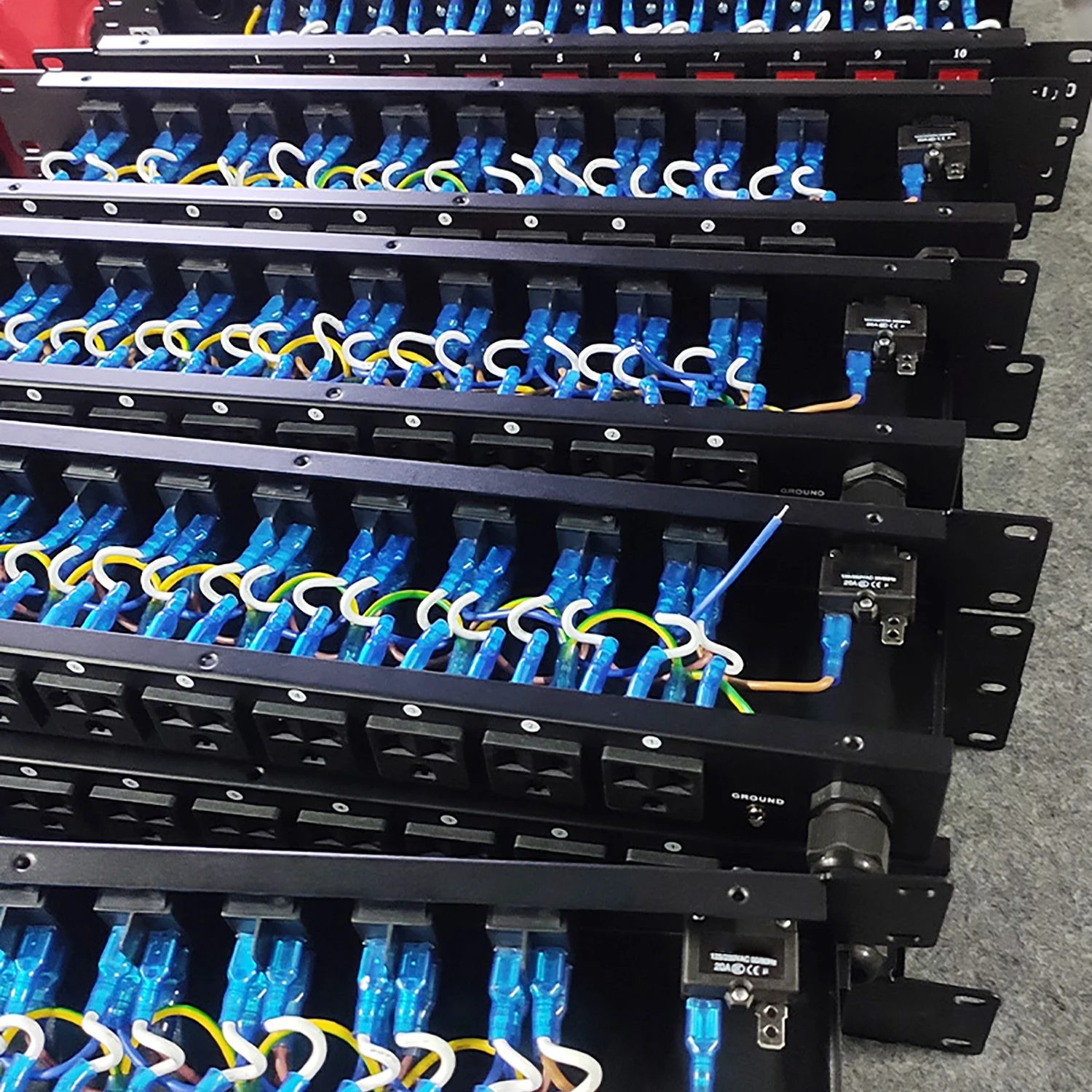 GAX-1016 Professional 10 Channel High Power Equipment Power Supply Controller Air Switch Power Sequencer