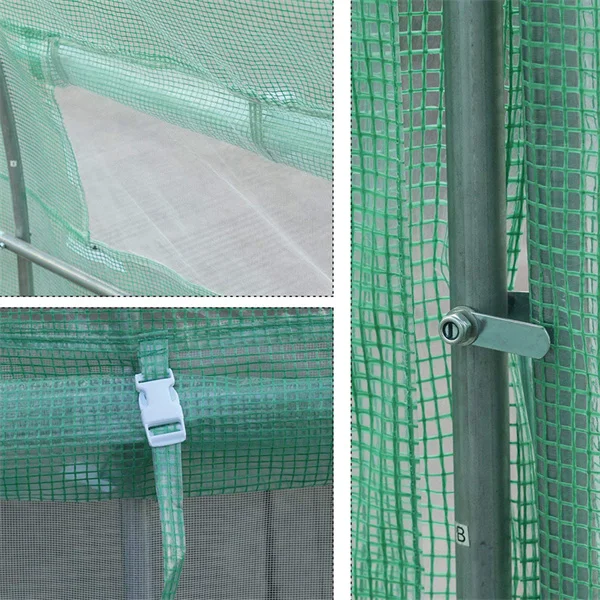 H200xW300xL900 DoorTunnel  Greenhouse  Garden   Walk In Greenhouse Storm Shelter