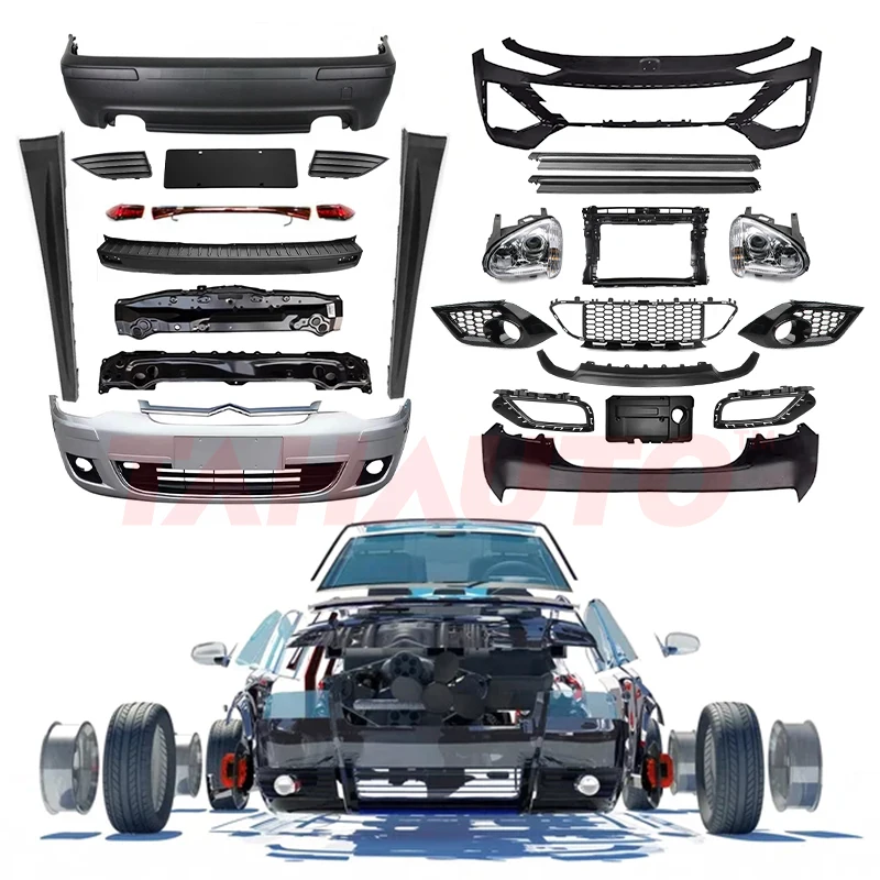 Chinese Car Body Kits Auto Bumpers Manufacturer Car Bumper Wholesale For GEELY ZEEKR 001 007 009 X 2023 2022 COOLRAY TUGELLA
