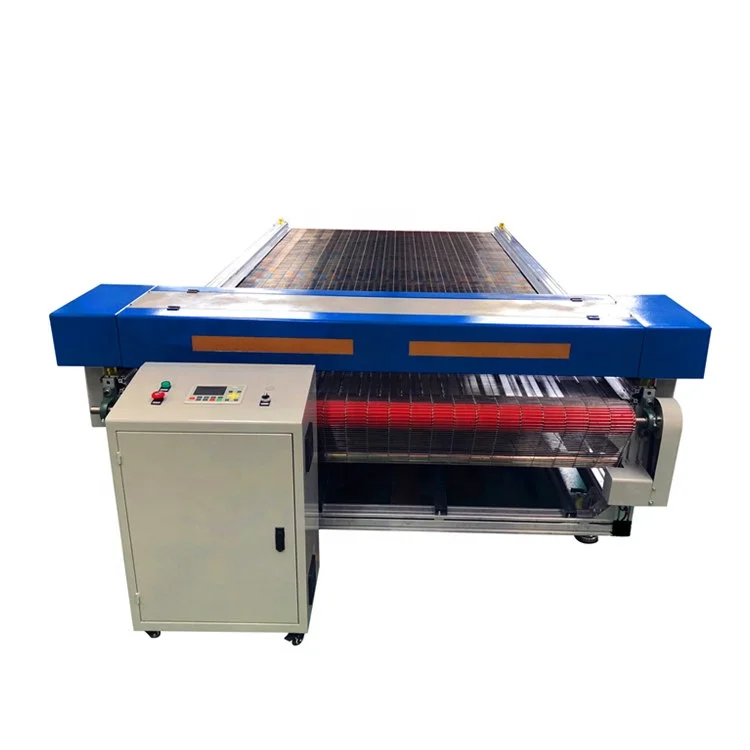 Weier Cloth Cutter Automatic Feeding 100w Co2 Textile Laser Cutting Machine with CCD
