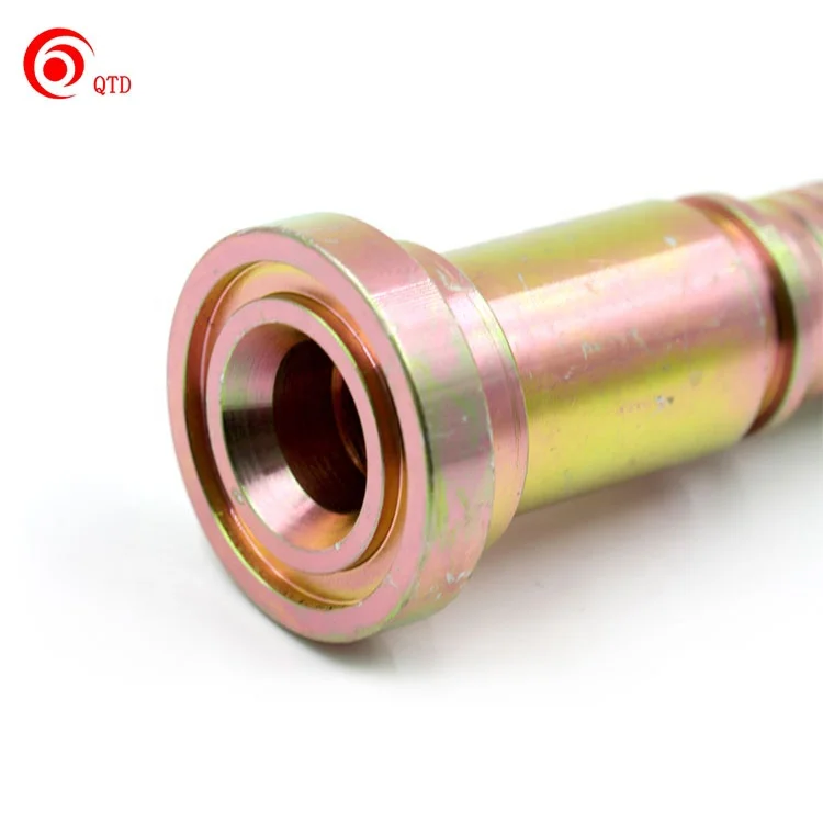 Factory Direct Price Carbon Steel JIC BSP Flange Hydraulic Hose Fitting Connectors