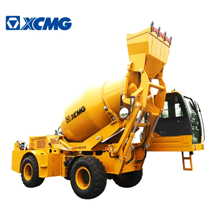 XCMG Official Manufacturer Self Punking Mixer Truck 3.5 Cubic Small Self-loading Mobile Concrete Mixer Price