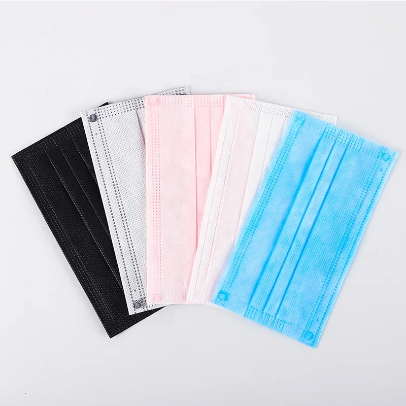Custom Fashion Face Mask OEM Surgical Disposable Earloop 3ply Non Woven Protective Medical Mask