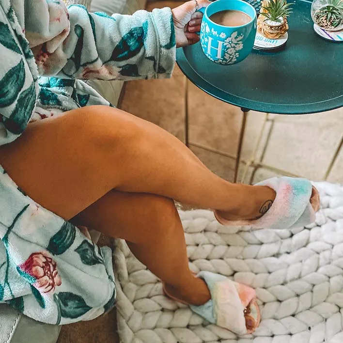 Popular slides sandals soft lamb fur slippers