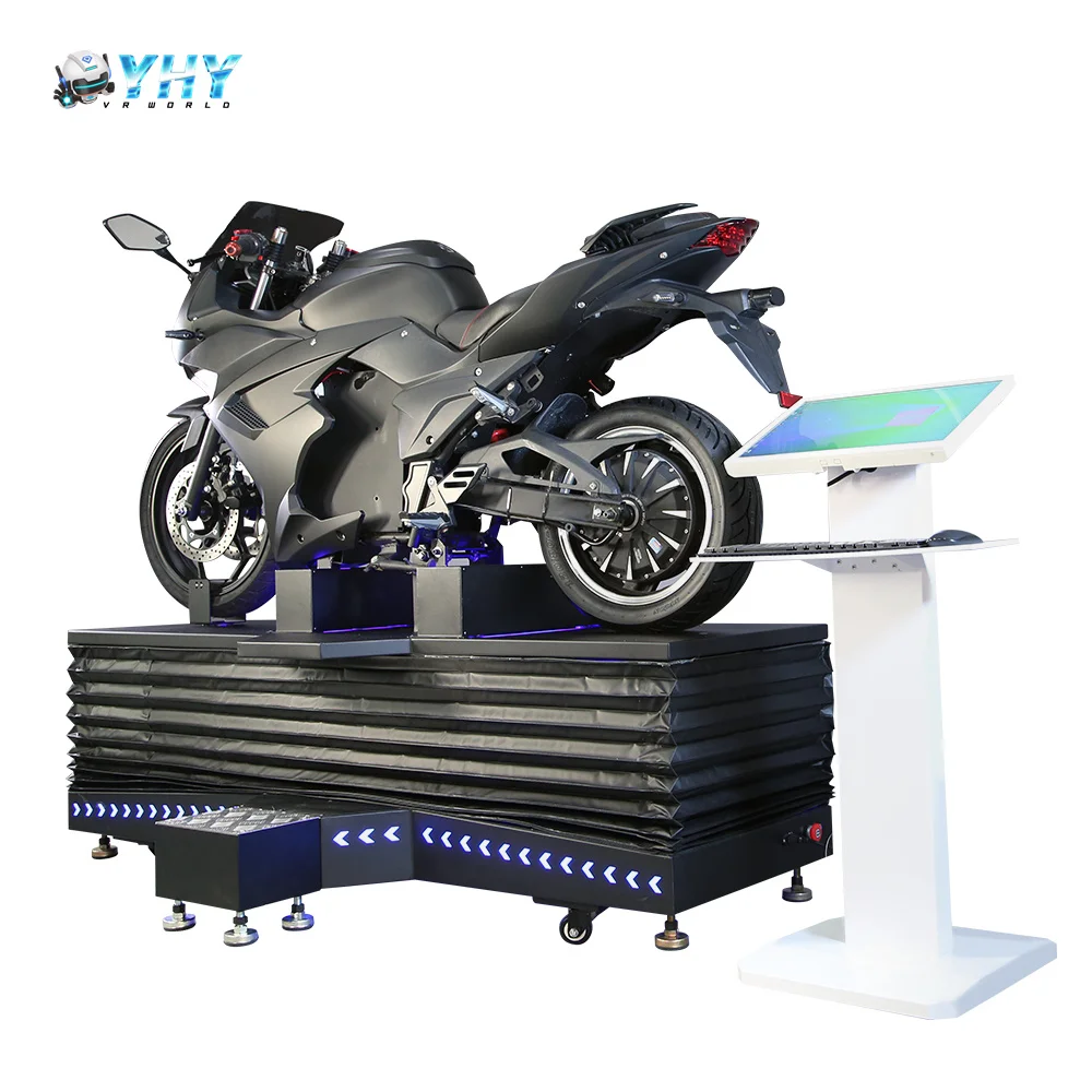 Shopping Mall Amsument Park Driving Game Machine Simulator Racing 9D Virtual Motorcycle