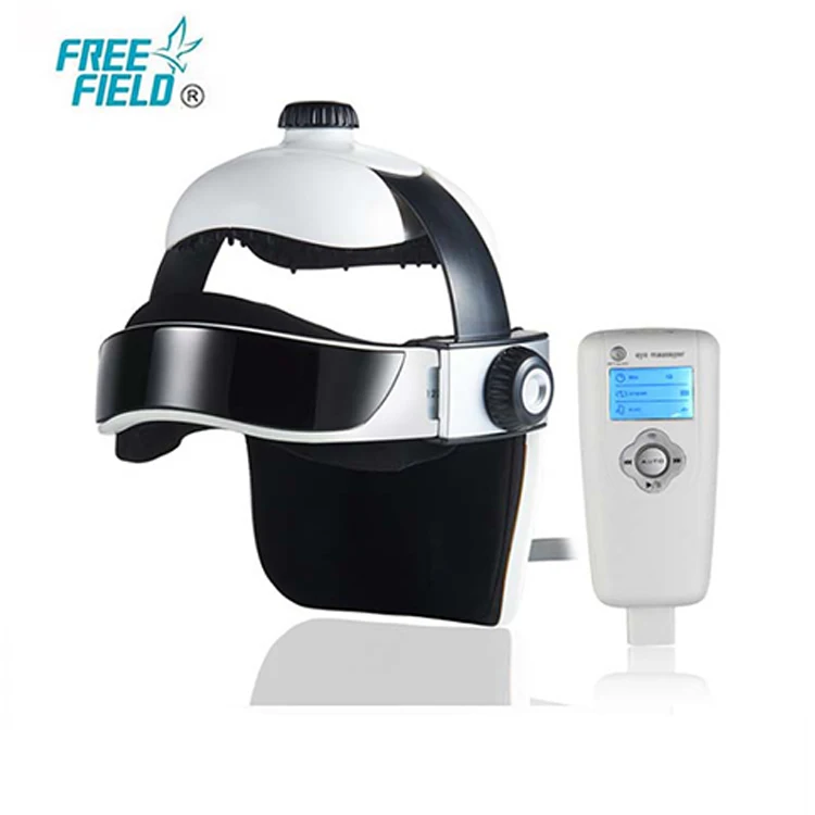 Relaxed Brain Apparatus Neck Massage Apparatus Helmet Intelligent Electric Head Massager Tool