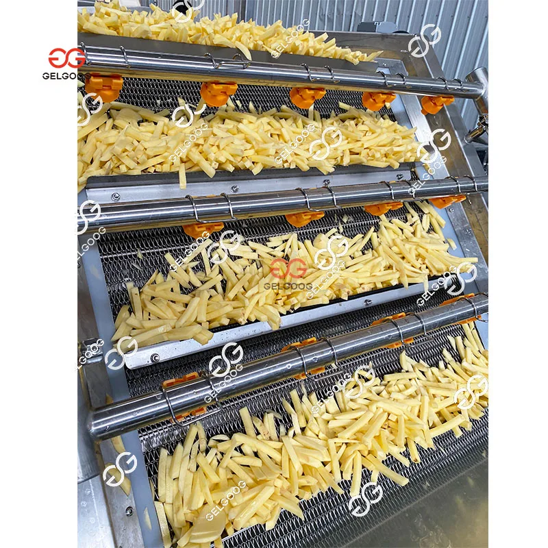 Potato Chipser French Fries Chips Maker Machine Snacks Finger Full Auto Potato Chips Making Machine Automatic Price