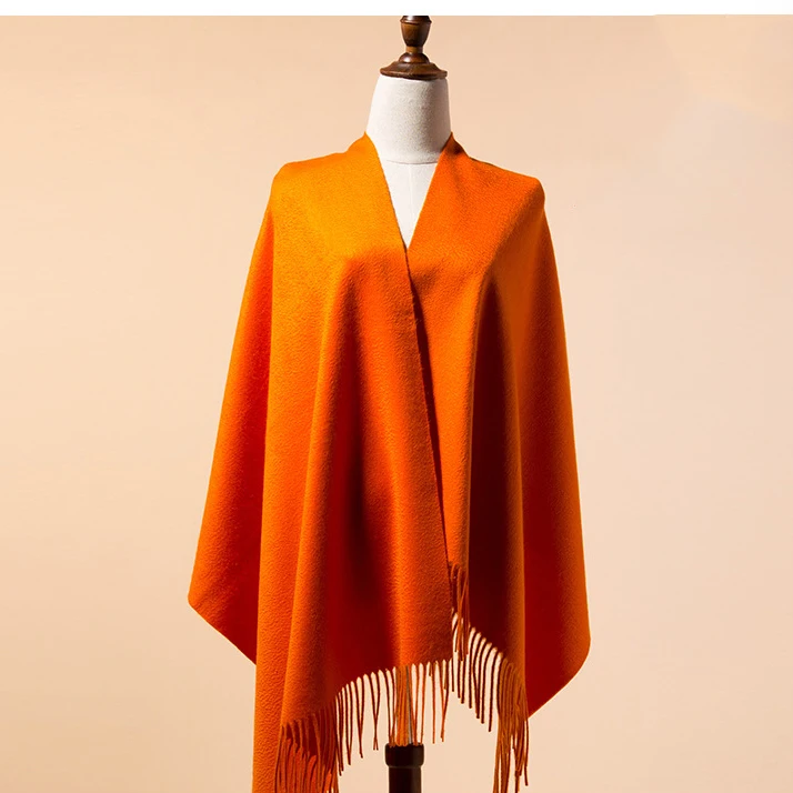 2024 Newest arrival Winter Cozy Luxury oversize Cashmere shawls Mongolia cashmere keep warm soft kashmere scarf