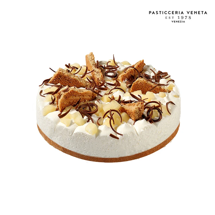 
Ricotta Cheese And Pears Fragrant Almond Cookie Dessert Baking Birthday Boxes Cake 