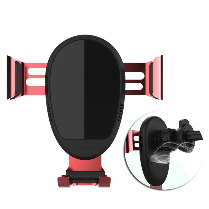 Автомобильный держатель для вентиляционного отверстия SHANPIN, автоматический гравитационный держатель для телефона, клипса для вентиляционного отверстия, освежитель воздуха с бутылкой для духов