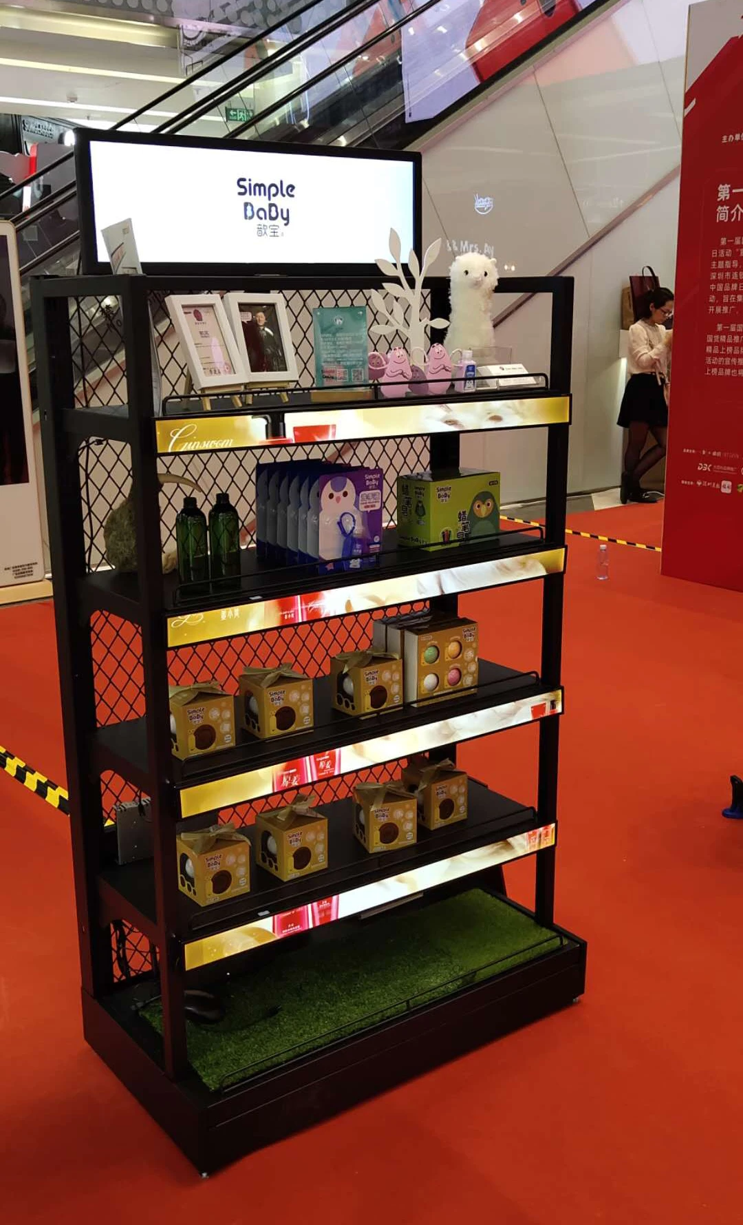 Smart Shelf Led Screen Advertising Digital Signage And Displays For Supermarket Lcd Shelf Display