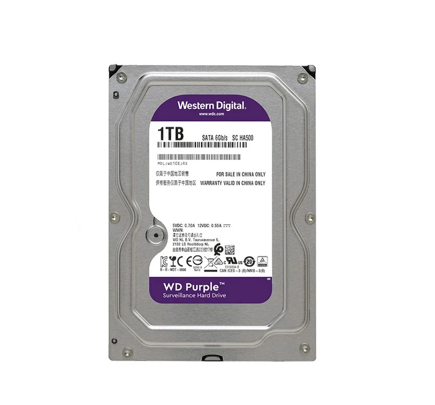 WD40PURZ HDD жесткий диск твердотельный накопитель Флешка Frozen 4 ТБ 8 наблюдения класса фиолетовый SATA 6 ГБ/сек. в наличии