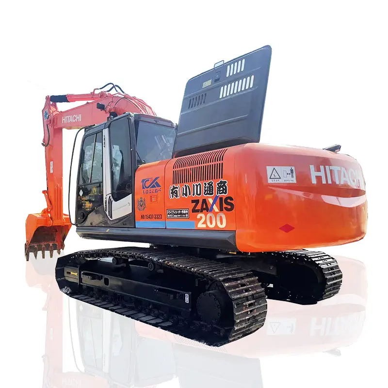 Используется оригинальный экскаватор Hitachi ZX200 ZX200-3 ZX200-6 ZX200-5 ZX210 ZX240 EX200 гидравлический гусеничный подержанный
