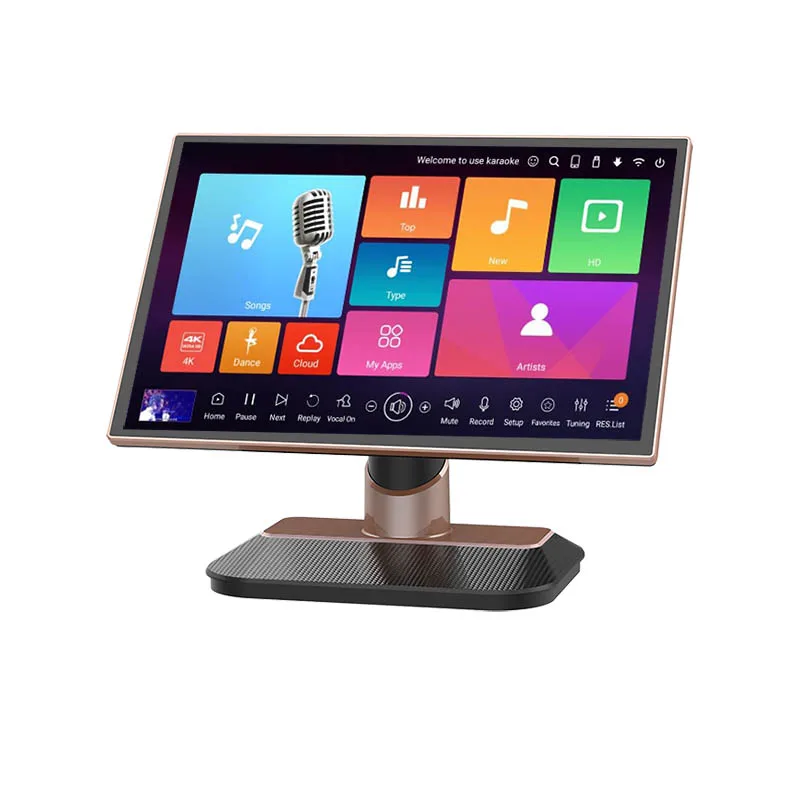 karaoke player with digital recording all in one player touchscreen jukebox ktv capacitive