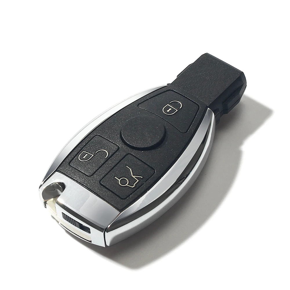 Button Flip Folding Car Remote Key Case Cover For Mercedes Benz SLK E113 A C E S W168 W124 W202 W203 ML350 ML500 1984-2004