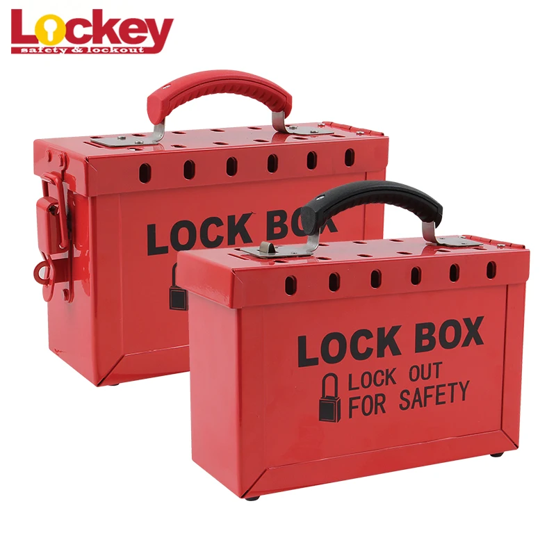 LK01 LK02 Red 12 13 Safety Padlock Metal Lockout Tagout Station Box