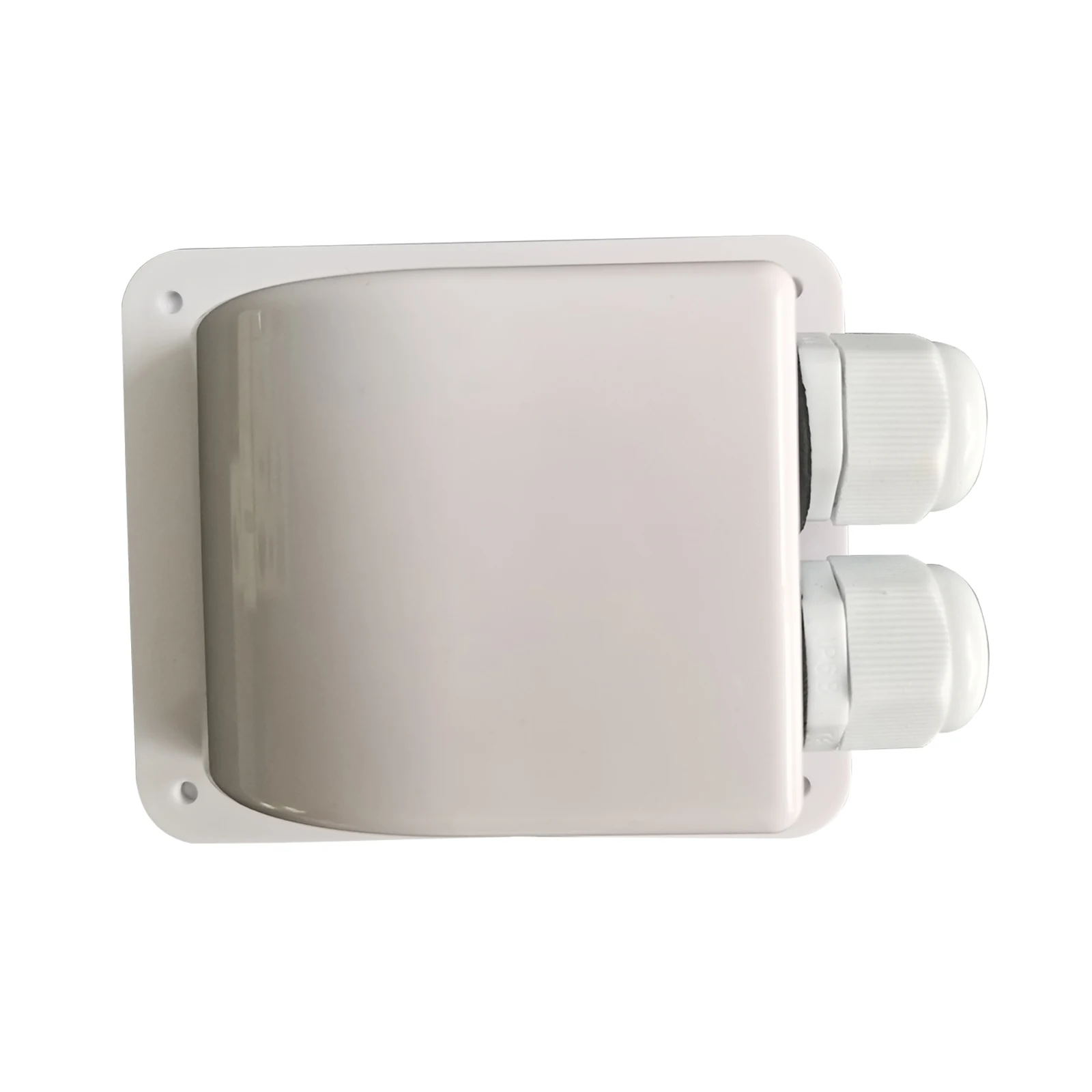 Rv yacht solar panel PV ABS hole-free waterproof junction box white/black outdoor RV PV accessories