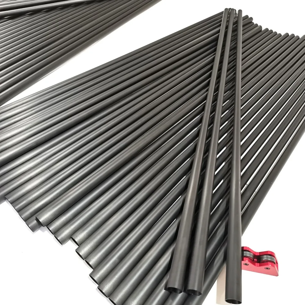 13.0mm carbon fiber pool cue shafts tube, protapered cue blanks