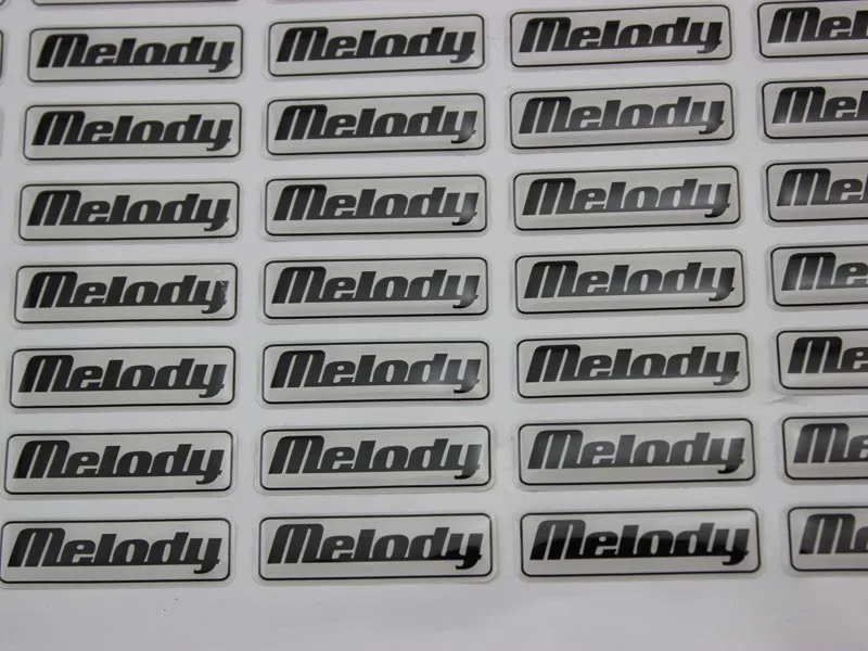 Supply Real Carbon Fiber Resin Dome Car Stickers Car Emblem Trunk Badge Body adhesive resin doming 3D labels epoxy sticker