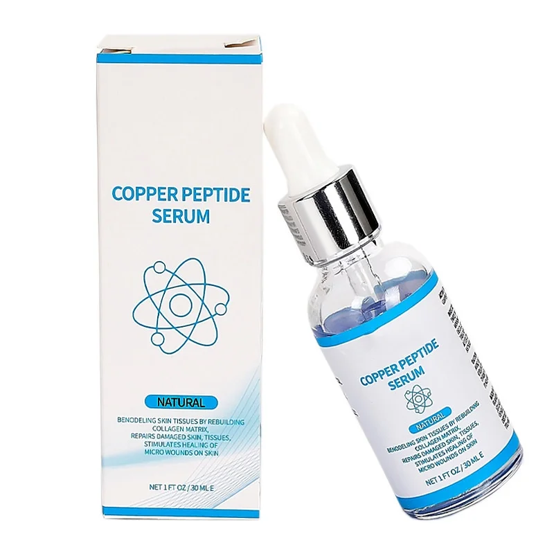 Blue Copper Peptide Original Solution Moisturizing and Repairing Fine Pores Firming Carnosine Repairing Oligopeptide essence