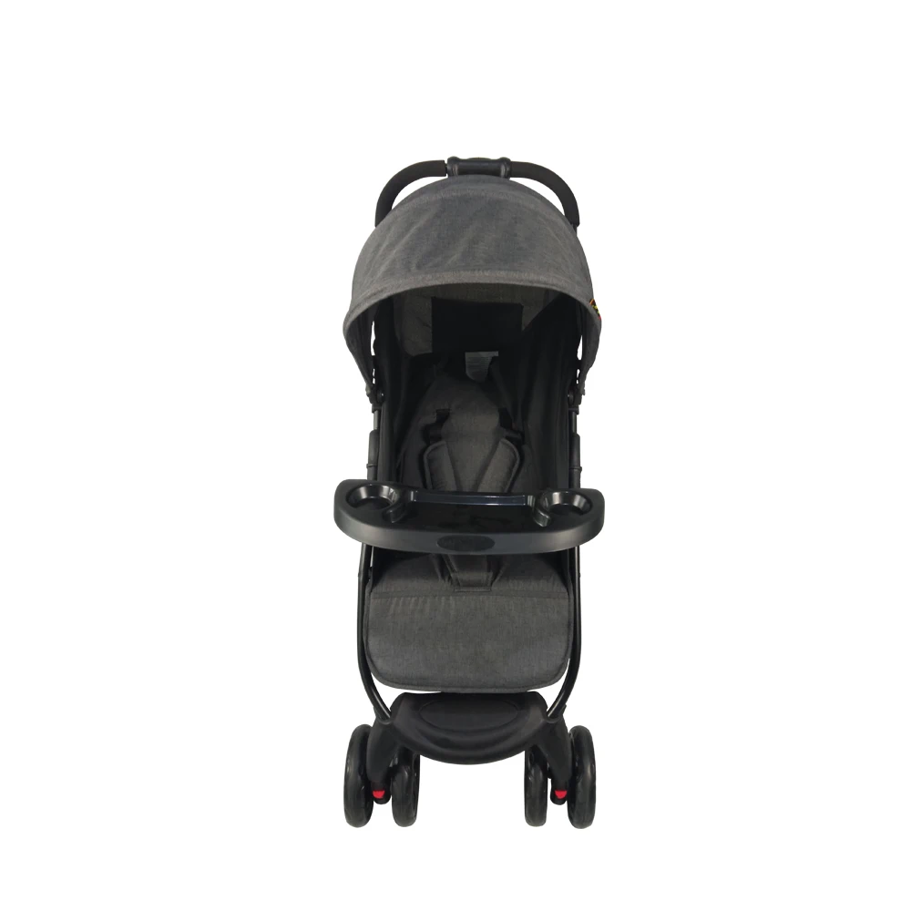 Big wheels one hand folding popular stroller