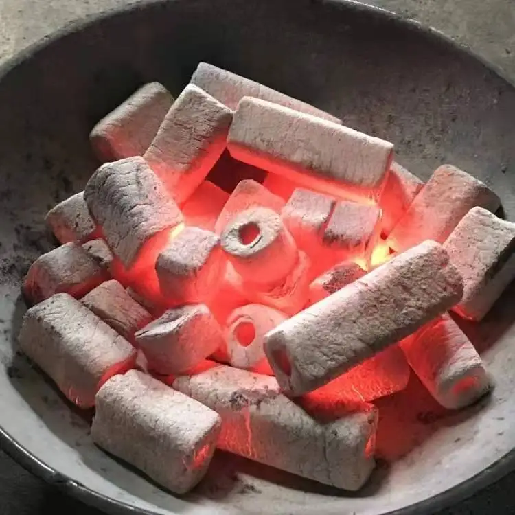 Уголь для барбекю бамбуковые опилки натуральный