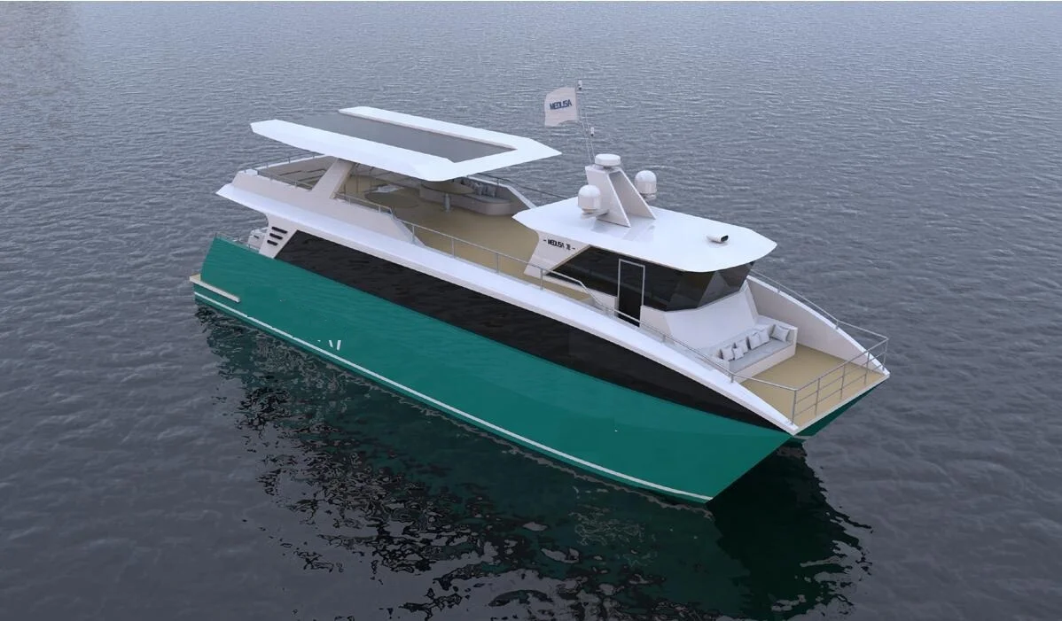 Grandsea 24m aluminum catamaran/cruise ships/Ferry boat for sale with bedrooms