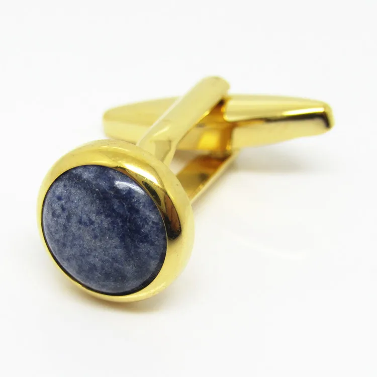 High quality brass groomsmen gold luxury cufflinks men