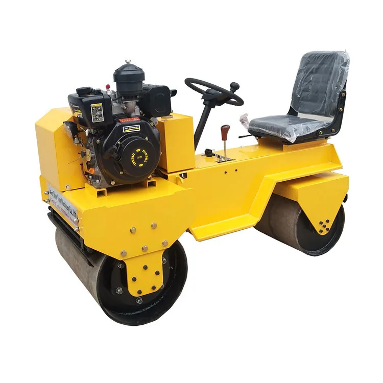 Double Hand Vibratory Concrete Road Roller and Asphalt Surface Compacting Machine