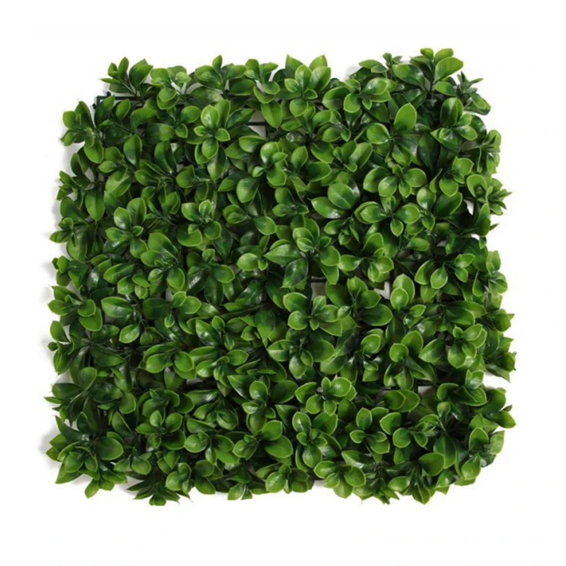Wholesale Price Boxwood Hedge Garden Supplies Decor Anti-UV Boxwood Green Hedge Plant Panel Artificial Grass Wall for Decor