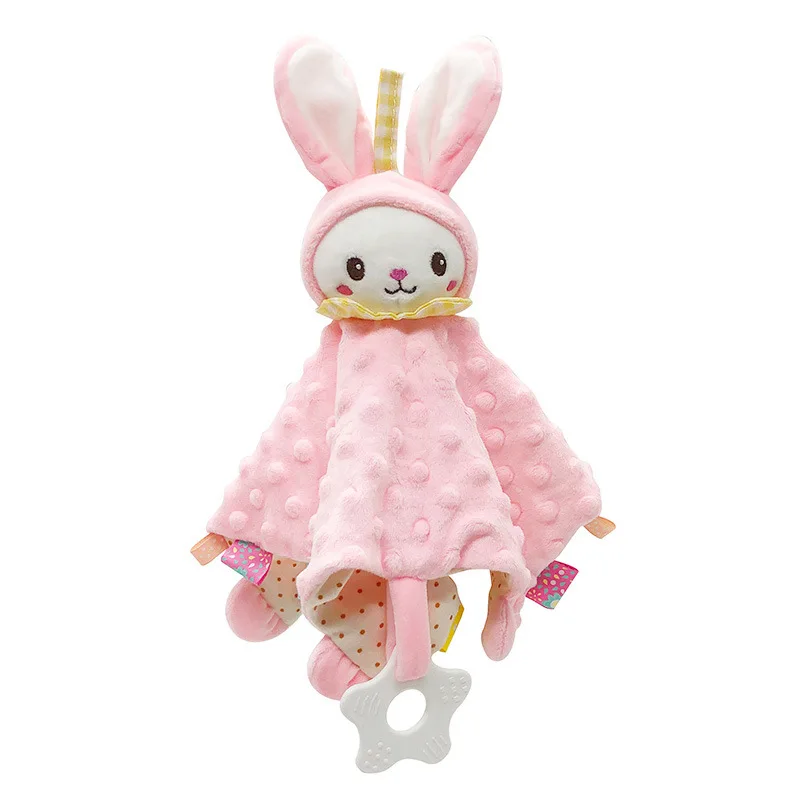 Baby Comforter Blanket Soft Plush Newborn Sleeping Dolls Kids Fashion Sleep Toy Soother Appease Towel Bibs