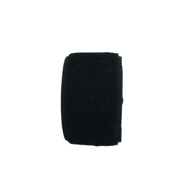 High Quality Colored and Black Elastic Loop Fastener Tape Stretch Hook and Loop